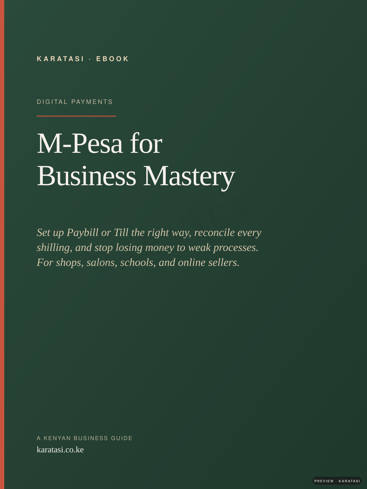 M-Pesa for Business Mastery cover preview