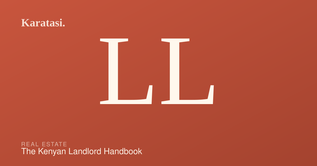 The Kenyan Landlord Handbook cover preview